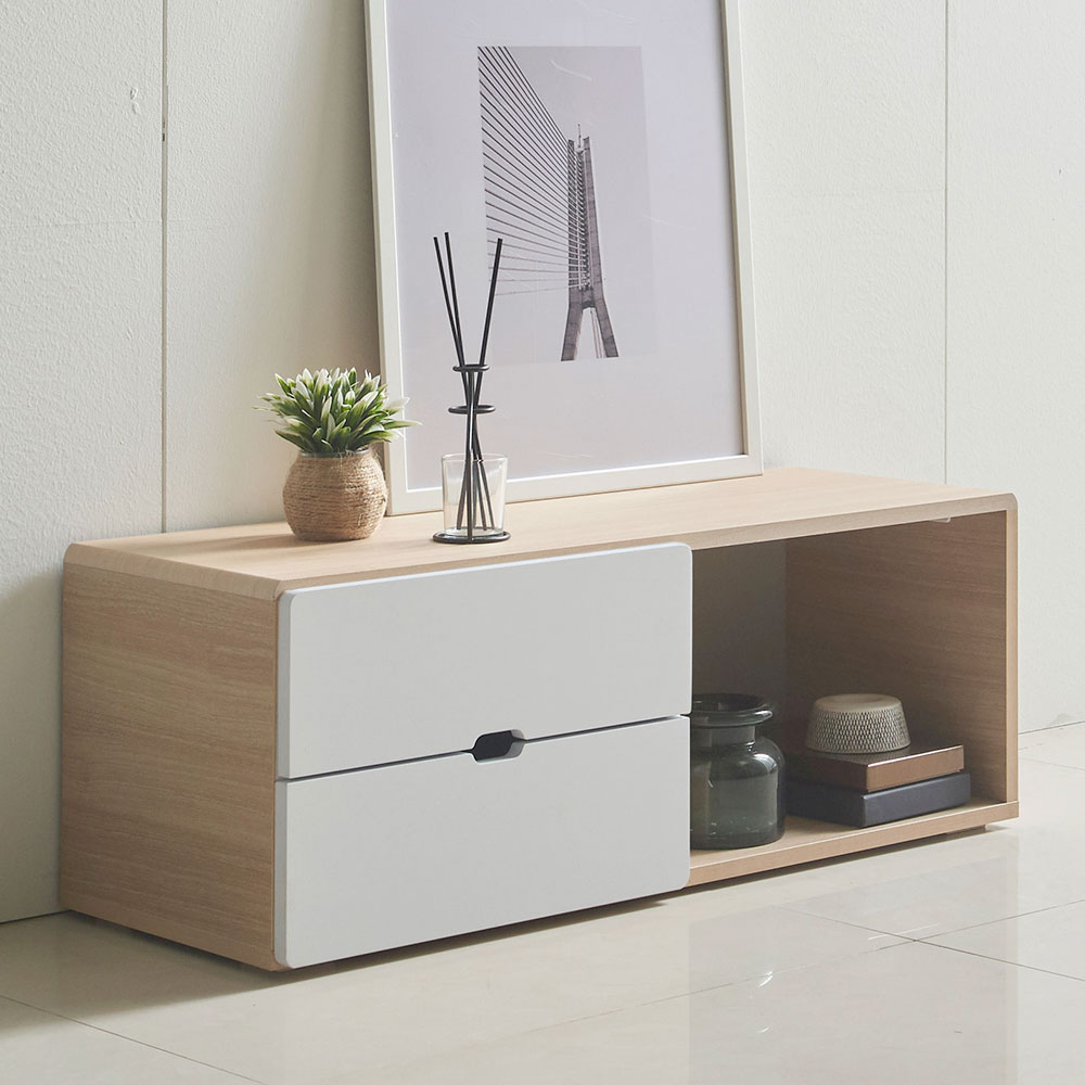 네티 미니 원룸 1인가구 티비다이 거실 TV장식장 800