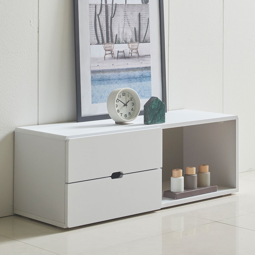 네티 미니 원룸 1인가구 티비다이 거실 TV장식장 800