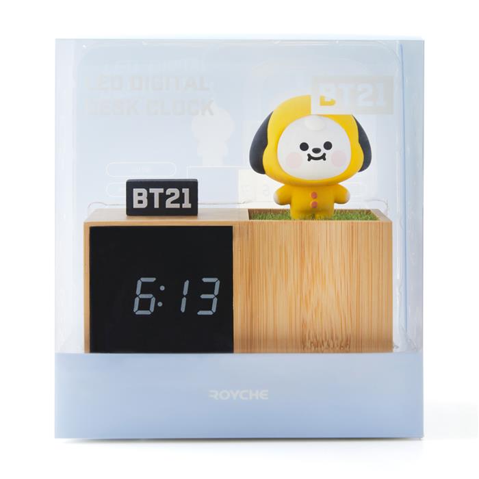 Friends line BT21 CHIMMY BABY Digital Clocks KPop Merch