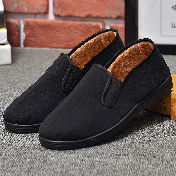 슈즈클래스 남자 방한 슬립온 (털 겨울)