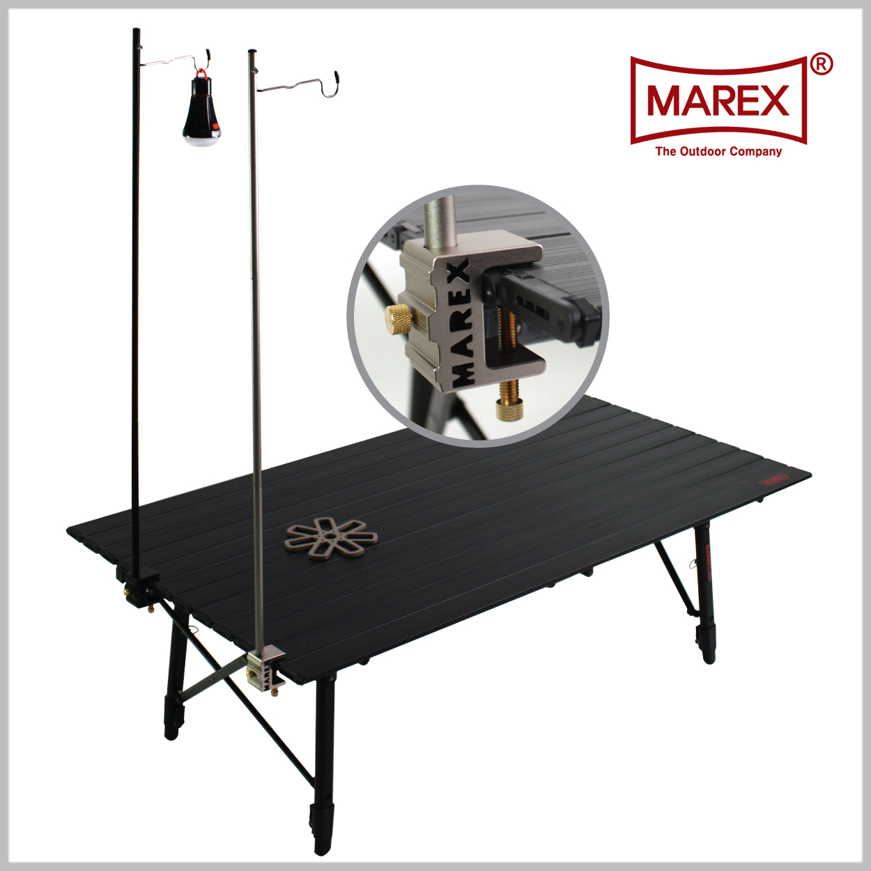 캠핑테이블 마렉스 롤테이블 접이식 캠핑 차박 경량 컴팩트 튼튼한 블랙에디션 850