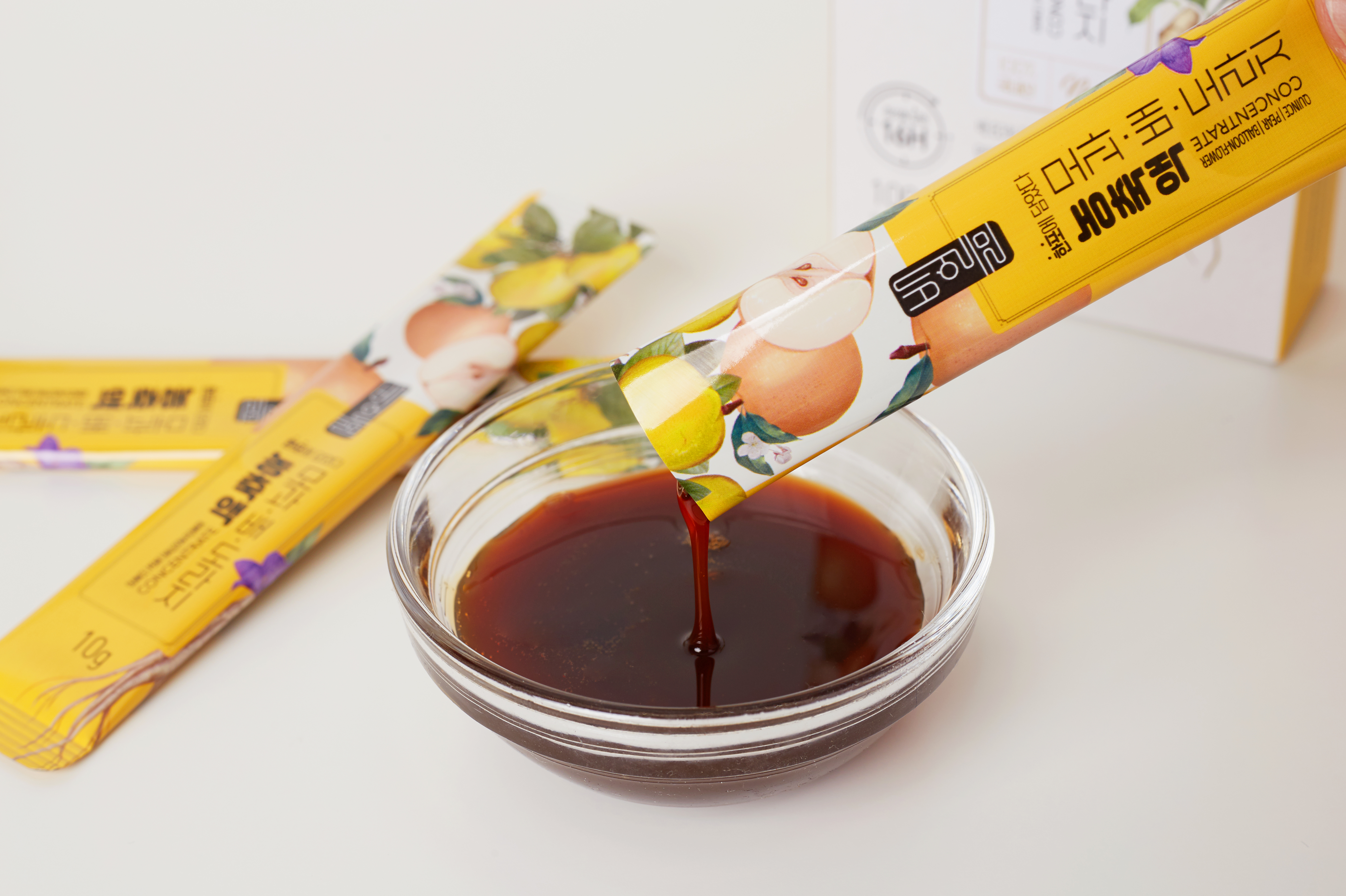 [배어듦] 모과 배도라지 농축액 스틱 30포 (10ml x 30포 x 1ea) - 상세 이미지 2