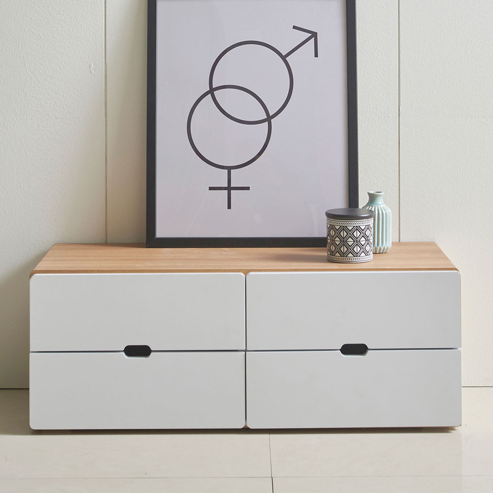 네티 800 미니 TV 거실장 낮은 티비다이 장식장