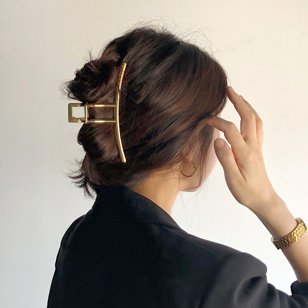 레이스룸 롱 메탈 헤어 집게핀 13cm 긴 머리 숱 많은 머리용 빅사이즈 강한 고정력 제품 이미지