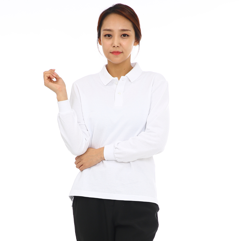 20수pk긴팔티셔츠(추동용) 식당 업소 가게티 주방 음식점 홀서빙복 - 상세 이미지 5