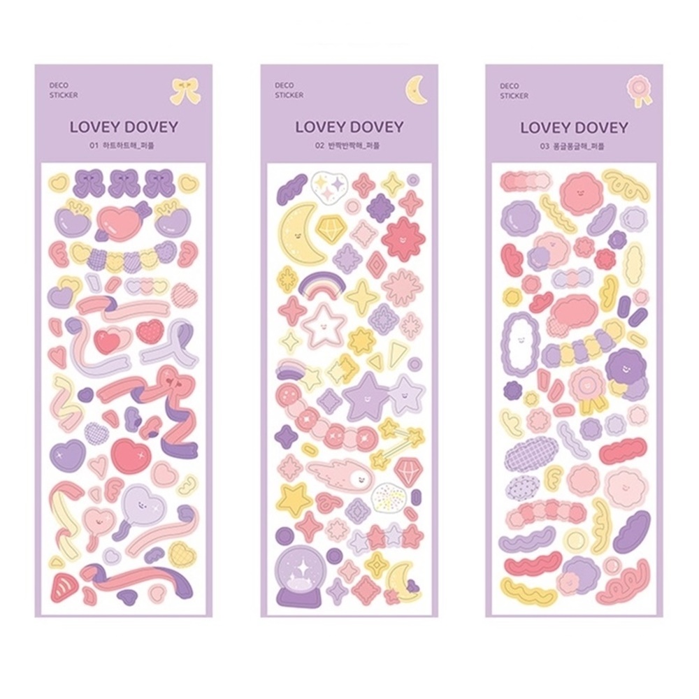러비더비 홀로그램 씰스티커 탑꾸 다꾸 폴꾸 스티커 폰꾸 폴라로이드 꾸미기 컨페티 스티커