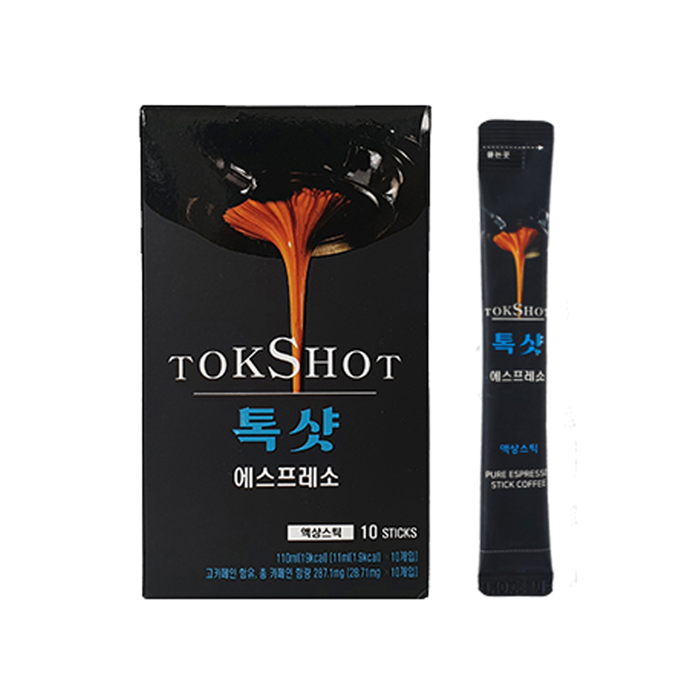 미니톡샷 에스프레소 11ml 스틱커피 1박스 33개입 2개 구매시 1개 증정 - 상세 이미지 2