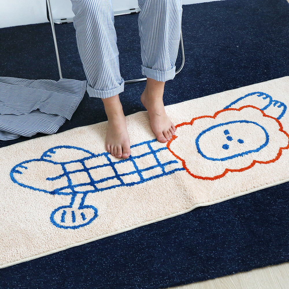 롱발매트 주방 싱크대 화장실러그 침대 발매트 뜨레스로호