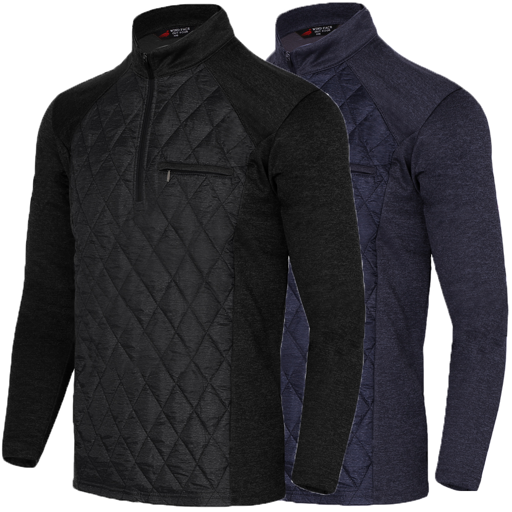 남자등산복상의 남성등산티셔츠 작업티 긴팔작업복 집업 빅사이즈