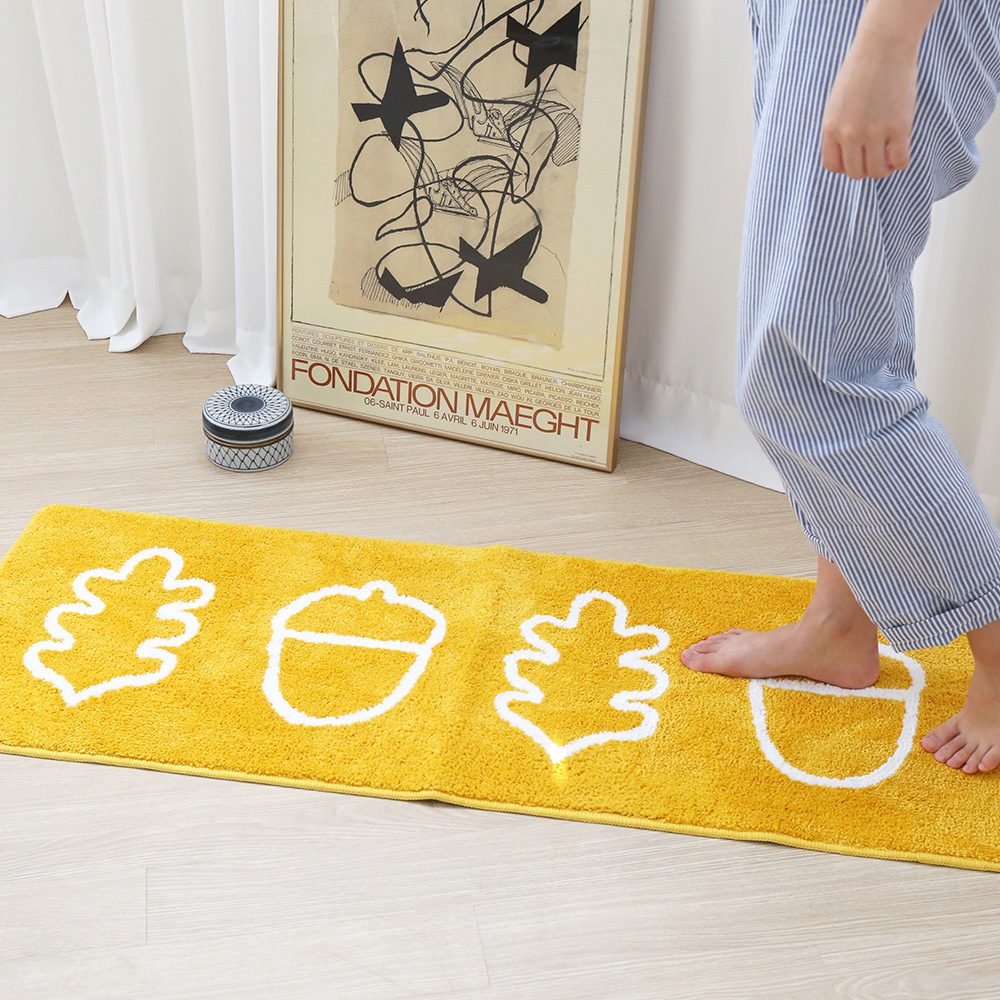 롱발매트 주방 싱크대 화장실러그 침대 발매트 뜨레스로호