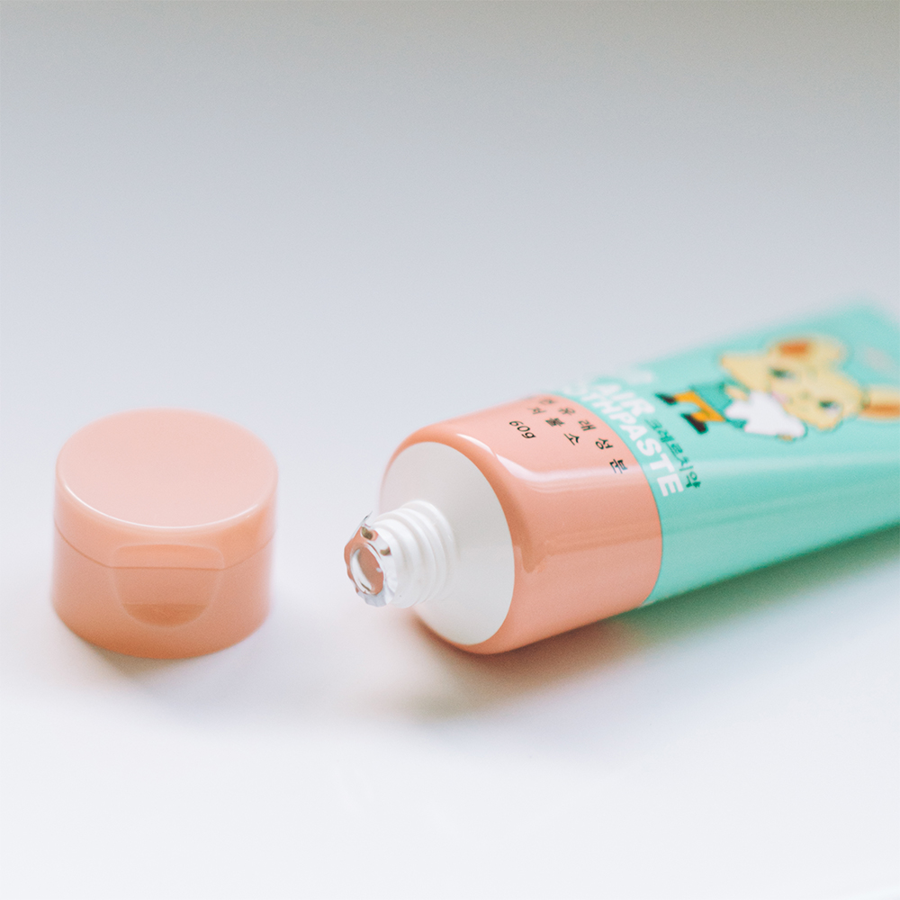 닥터이엘 크레르 저불소 유아 어린이 치약 키즈 초등학생치약 60g - 상세 이미지 4