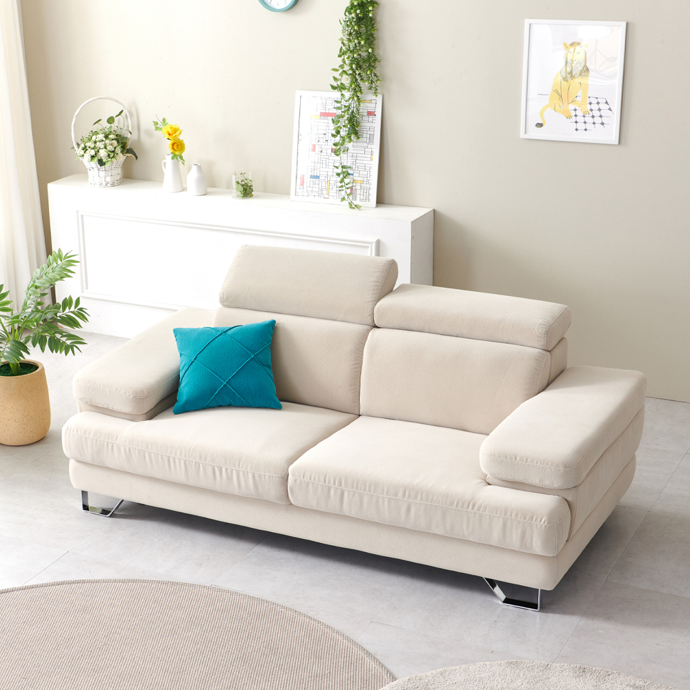 서광퍼니처 3인용아쿠아텍스 이지클린 사하라 패브릭 소파