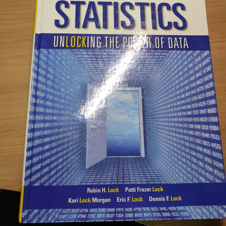 [꾸다] 도서 Statistics: Unlocking the power of data (Hard Cover) 대학교 서적 대여 [렌탈]