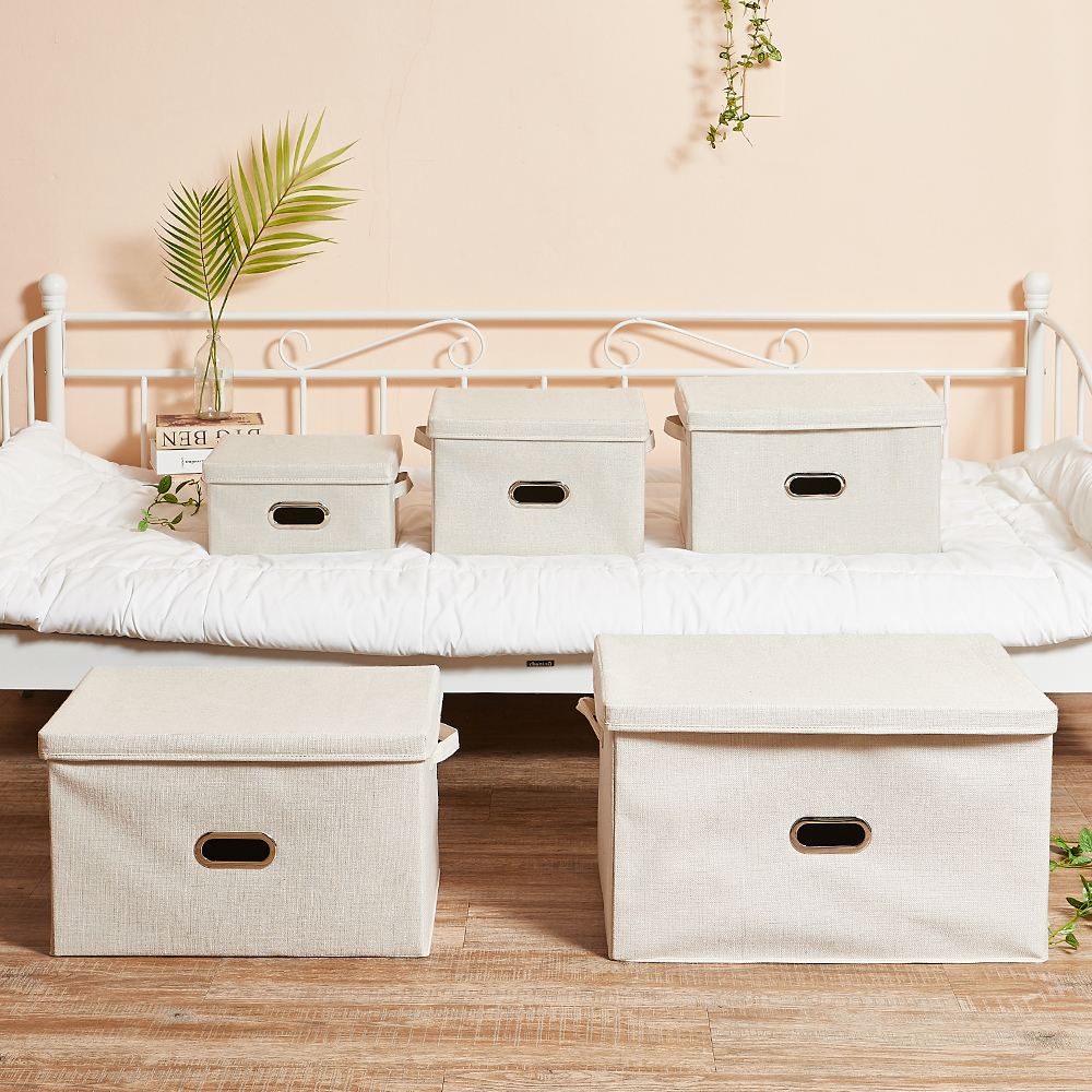 할메이드 팬트리 정리함 의류 옷 소품 수납박스 패브릭 수납함 특대