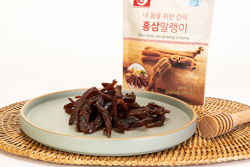 유림고려홍삼 홍삼 말랭이 실속형 등산 골프 건강한 영양 간식 40g, 1개 - 상세 이미지 2