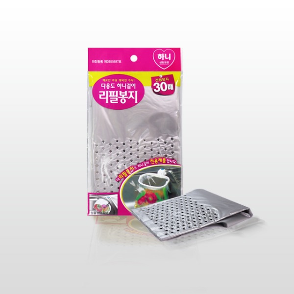 하니 다용도 걸이세트 (리필봉지 5매 포함) 음식물 쓰레기 - 상세 이미지 2