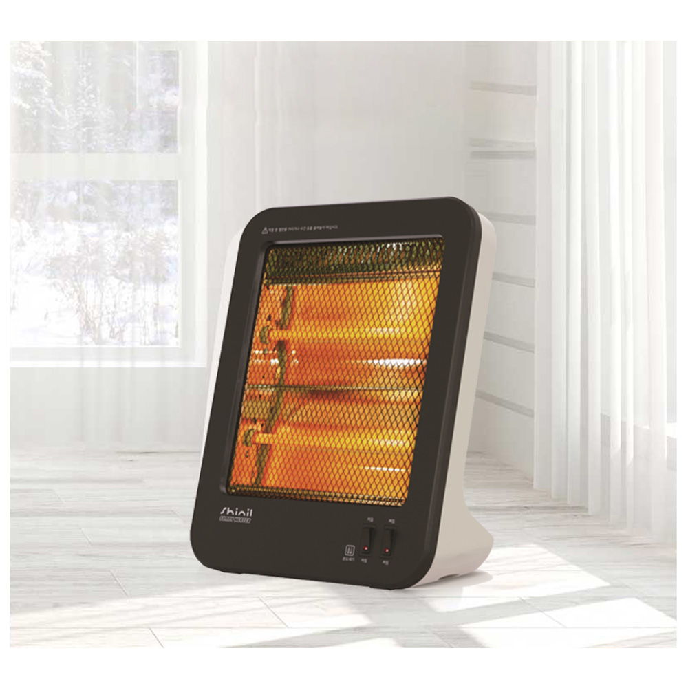 신일 미니 소형 전기 히터 가정용 사무실 SEH-NB300WS 석영관
