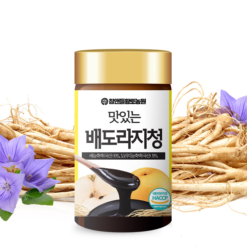 [배농축액 도라지농축액 국산] 참앤들황토농원 맛있는 배도라지청 250g, 2개 이미지 2