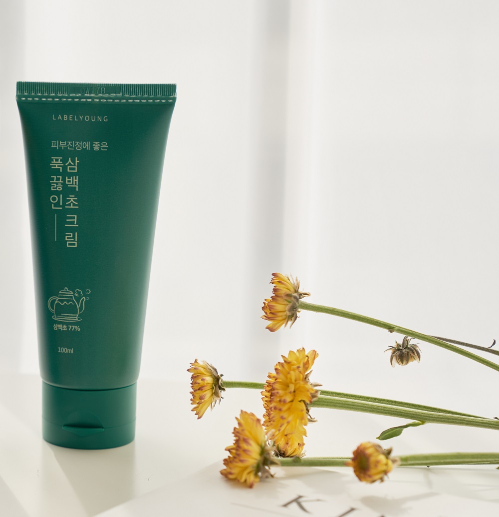 라벨영 푹끓인삼백초크림77 100ml 피부진정 영양가득 770,000PPM 삼백초 - 메인 이미지