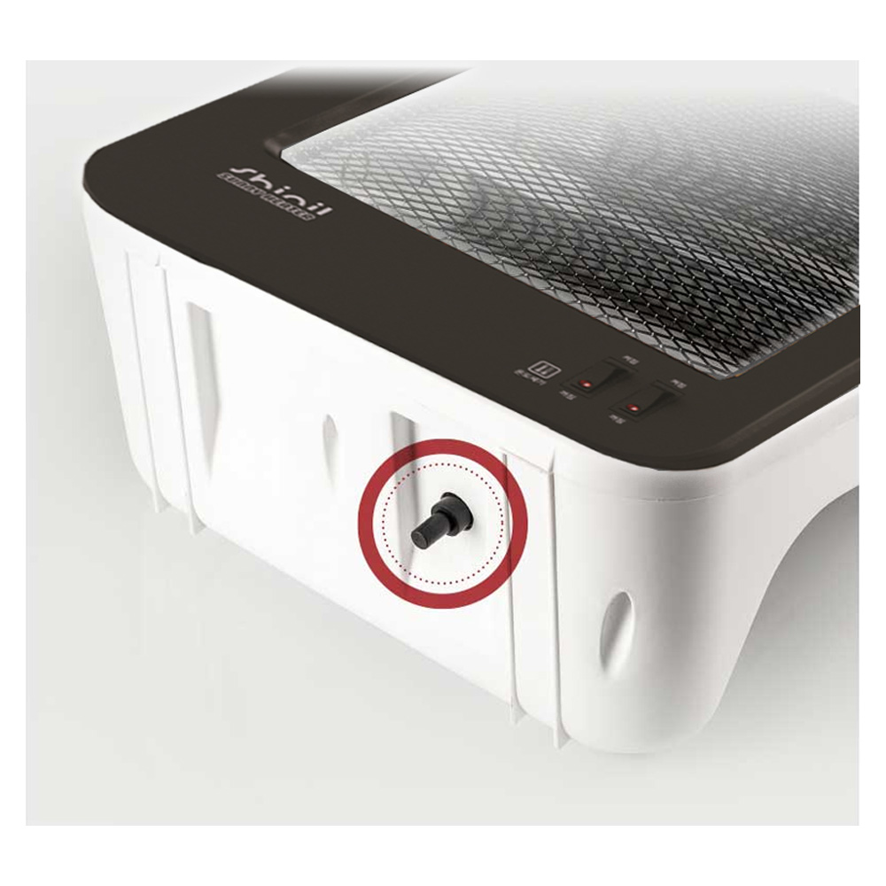 신일 미니 소형 전기 히터 가정용 사무실 SEH-NB300WS 석영관