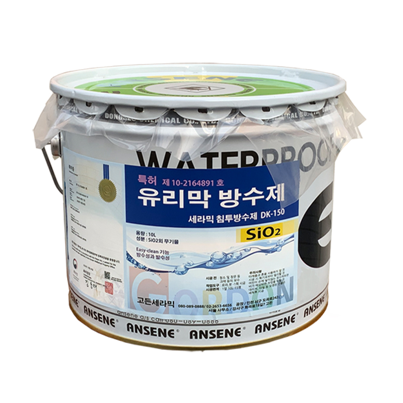 방수제 - SIO2 액상유리 세라믹 프리미엄 침투액-10L-외벽 옥상 DK-150 제품 이미지