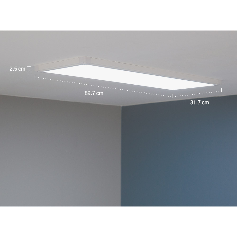 울트라 LED 엣지 평판조명 주방등 40W 900X320 - 상세 이미지 3