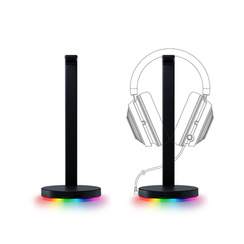레이저코리아 Razer Base Station V2 Chroma 헤드셋충전기 거치대 - 상세 이미지 2