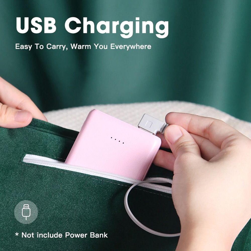 USB 핸드 워머 휴대용 손보온 난로 온열 발열 손난로 쿠션 - 상세 이미지 5