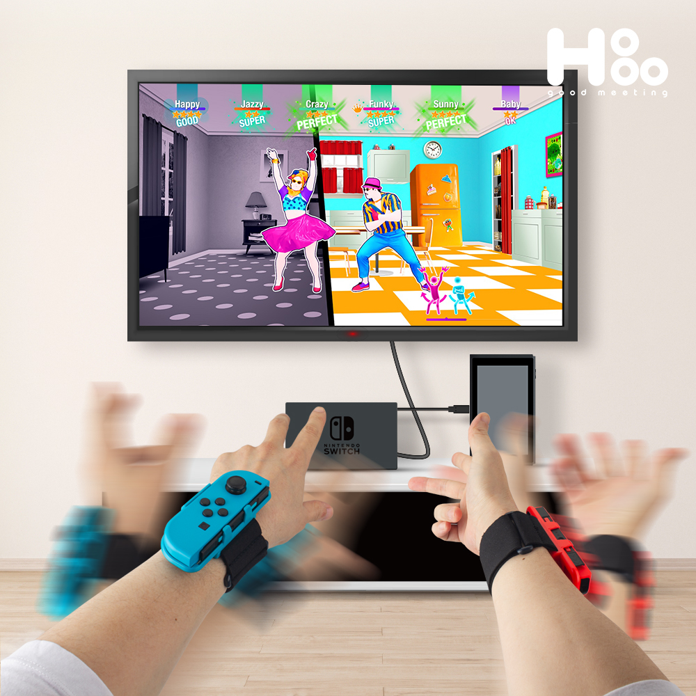 닌텐도 스위치 OLED 조이콘 거치대 손목밴드 A1 저스트댄스