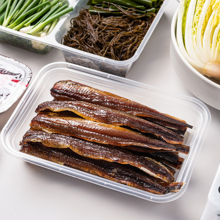 포항 구룡포 과메기 야채세트 꽁치 손질 해초 과메기세트 사진 5