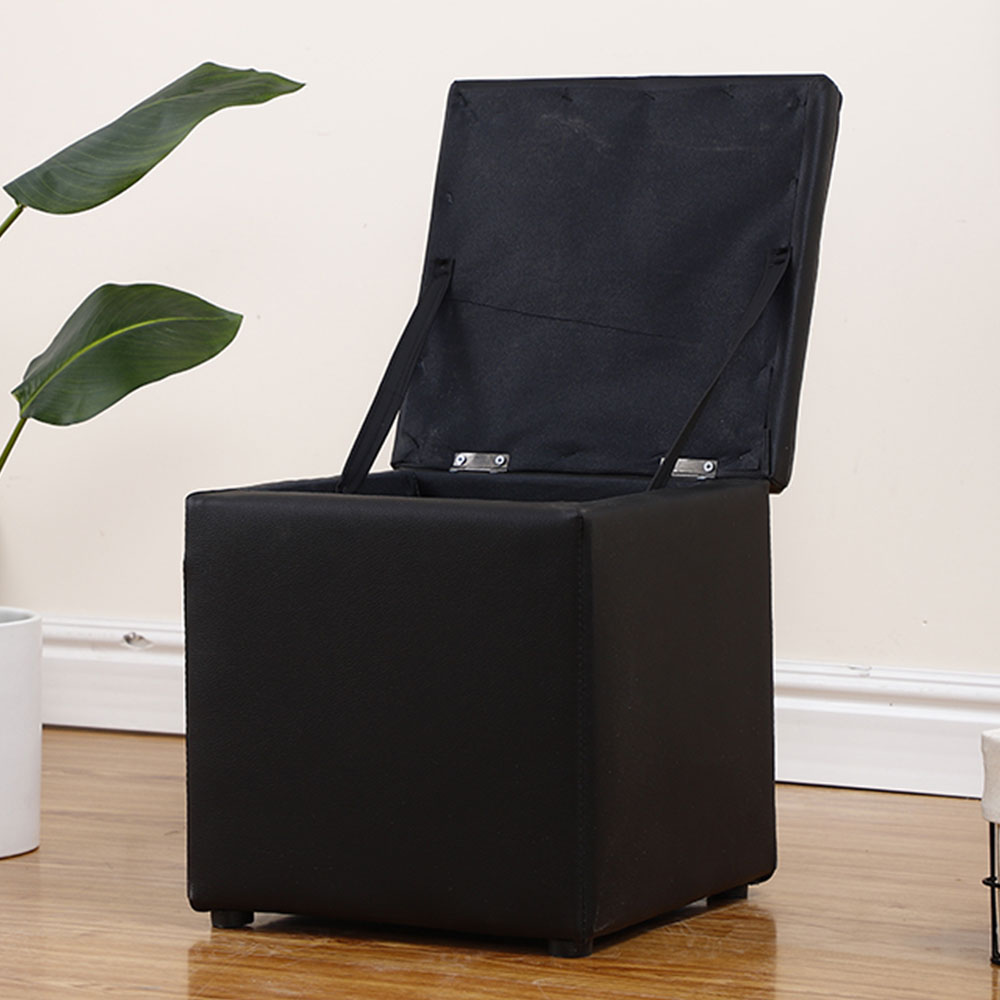 진저 수납의자 화장대스툴 보조 STOOL 스텝 스톨 미니 사각 벤치