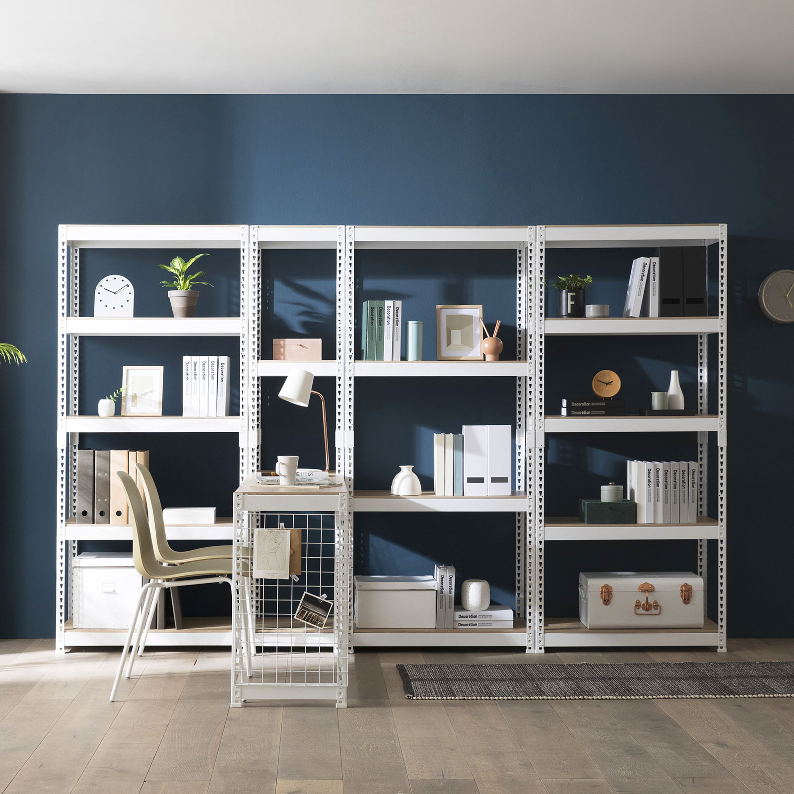 수납선반 선반 팬트리 다용도 시스템 선반장 조립 모듈 스피드랙 300x300x900 5단