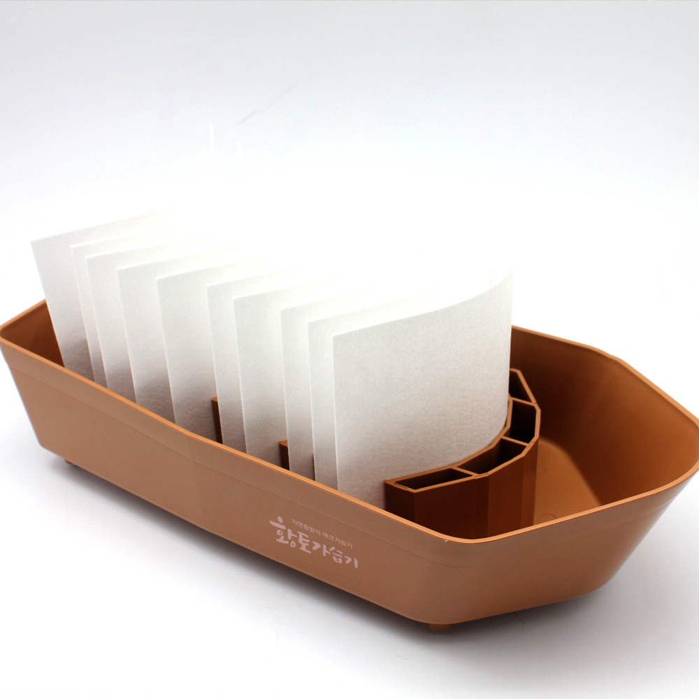 증발식 자연 기화식 천연 황토 가습기 필터형