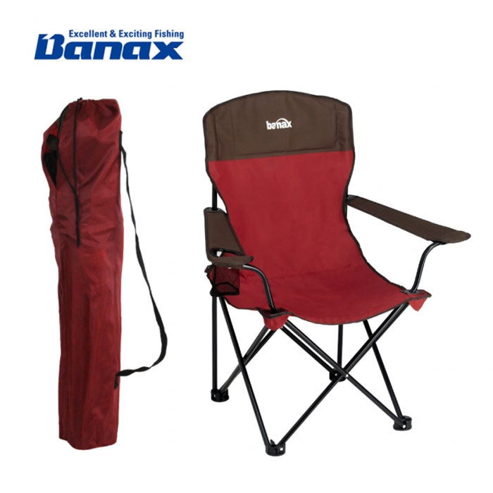 바낙스 팔걸이의자 2140 접이식 휴대용 등받이 컵홀더 낚시 캠핑 의자