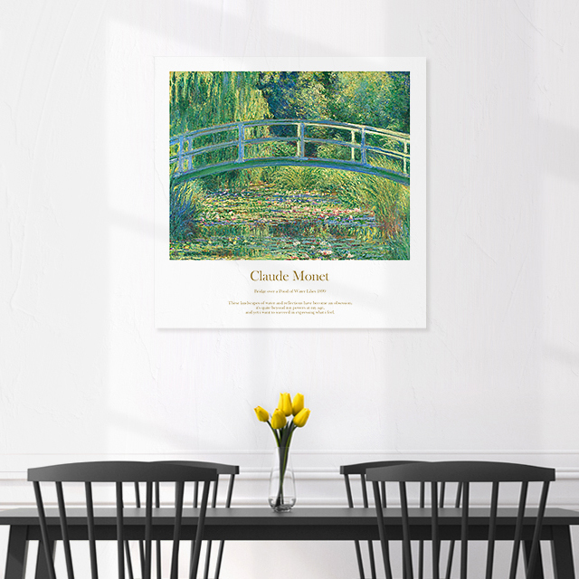 두꺼비집가리개 단자함 배전함 커버 클로드 모네 소형 - 상세 이미지 5