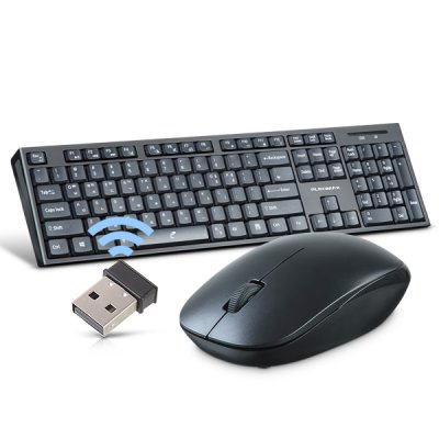 플레오맥스 AVEC-WMK110 무선 키보드 마우스 세트 블랙