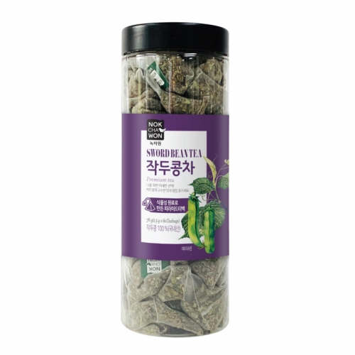[녹차원] 국내산 작두콩차 60T 대용량 삼각티백