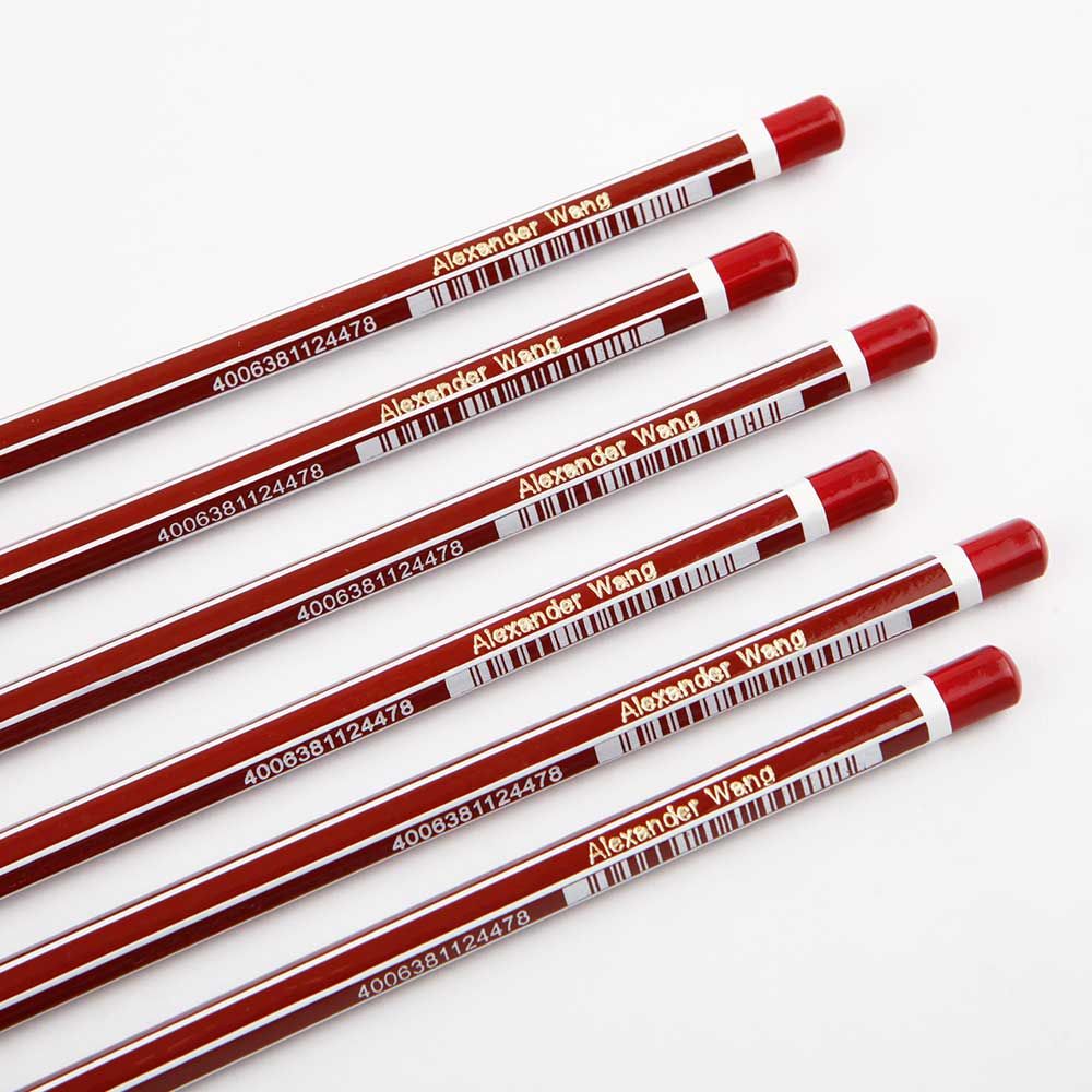 [주문제작]네임연필HB 6자루 프리미엄금박 스타빌로 이미지 2