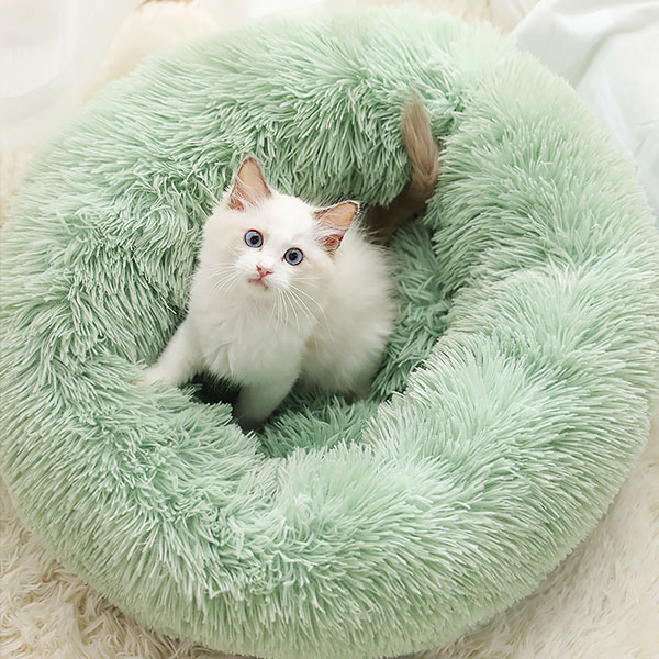 고양이 도넛 방석 XS 무중력 쿠션 반려동물 애완동물 숨숨집 애견 기절 매트 겨울 하우스 이불