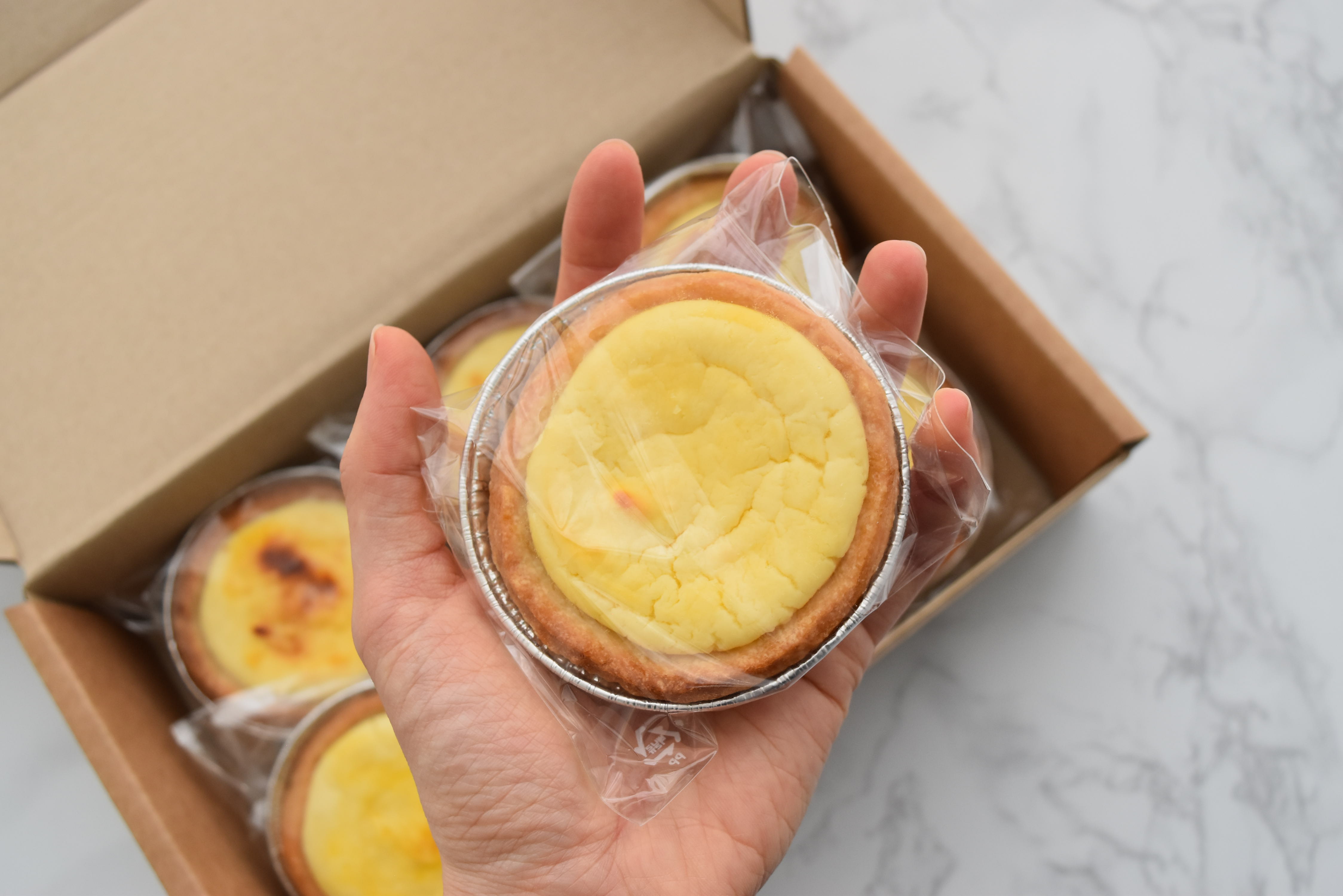 크림치즈 타르트 6개 한상자 에그타르트 - 상세 이미지 2