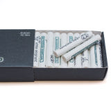 파이프담배 필터 White Elephant 6mm 챠콜필터 45pcs