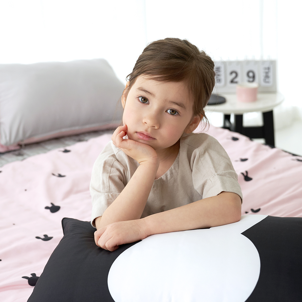 알러지케어 키즈이불 래빗퐁 사계절 이불 아동침구세트