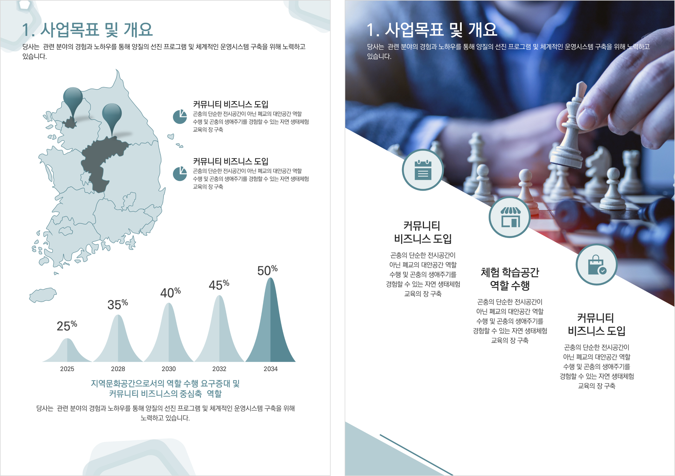 405 세로 PPT 템플릿- 심플한세로형태 파워포인트 (사업계획서, 제안서, 보고서) 이미지 6
