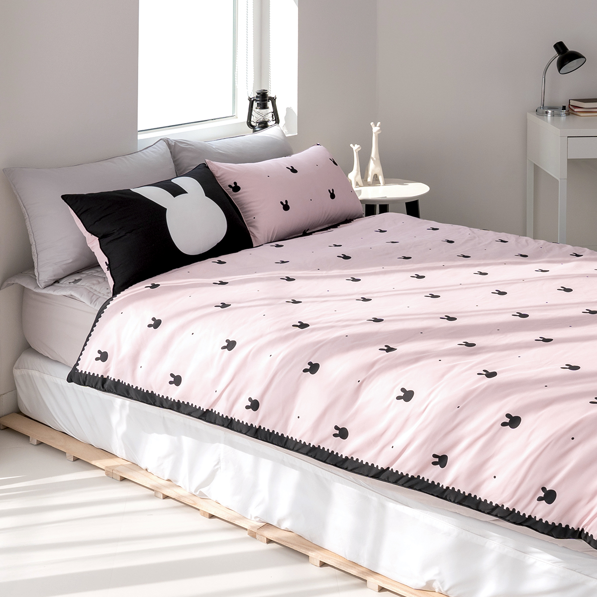 알러지케어 키즈이불 래빗퐁 사계절 이불 아동침구세트