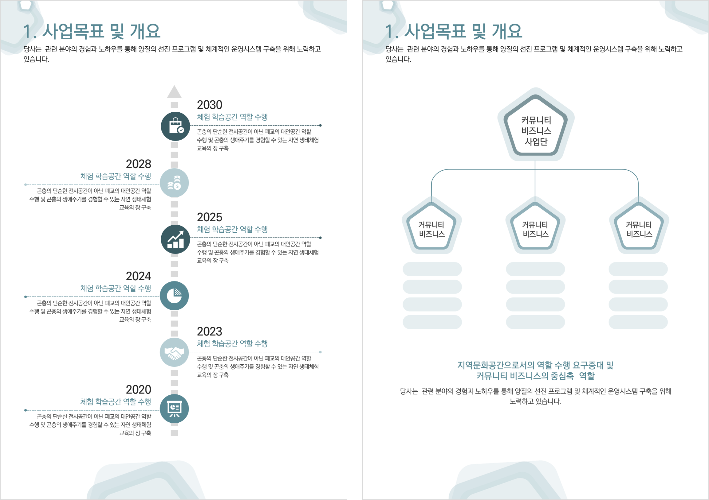 405 세로 PPT 템플릿- 심플한세로형태 파워포인트 (사업계획서, 제안서, 보고서) - 상세 이미지 5