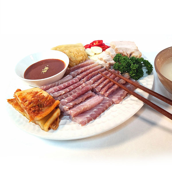 [나주수산]남도의 별미 HACCP 국내산 홍어 모듬회(날개+몸살) 200g : 남도사랑