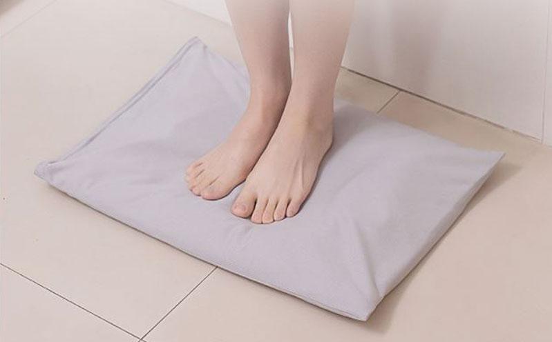 빨아쓰는 규조토 발매트 세척가능 주방 화장실 욕실 현관 씽크대 싱크대 발판 집들이 선물 - 상세 이미지 5