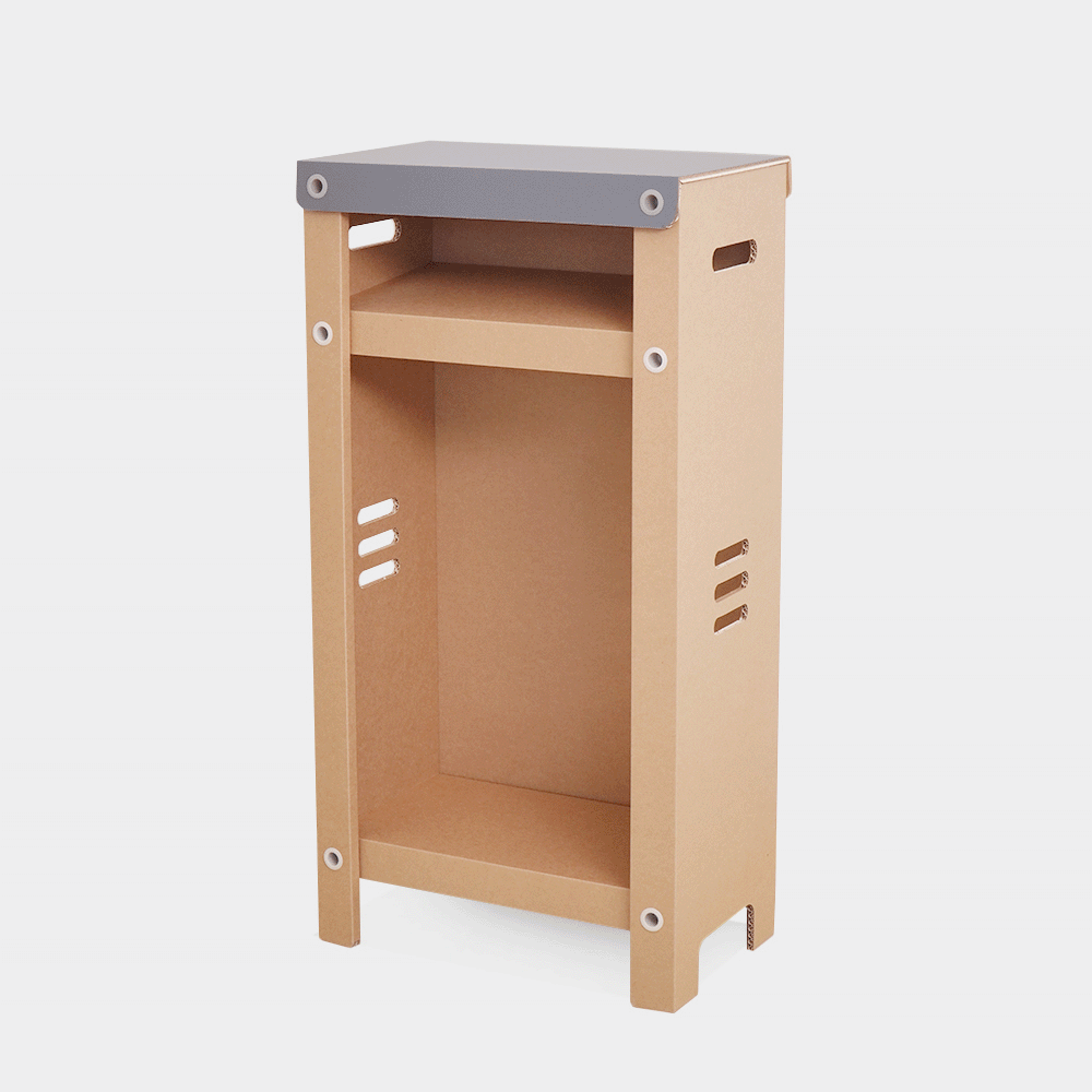 종이가구 스탠딩 책상 스탠드 데스크 높은 테이블 키높이 키다리 서서 일하는 책상