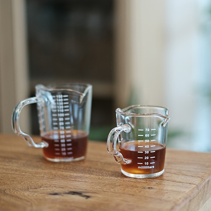 칼딘 내열유리 에스프레소 샷잔 커피 샷잔 글라스 90ml, 2개