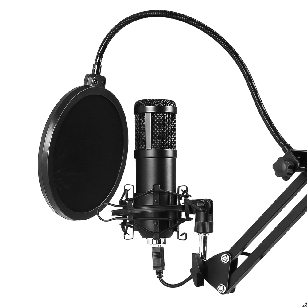 캐맥 콘덴서 마이크 CMK-M101 유선 스탠드 USB ASMR 녹음용 방송용 회의용 - 상세 이미지 3